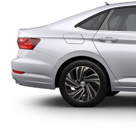 White Volkswagen Jetta