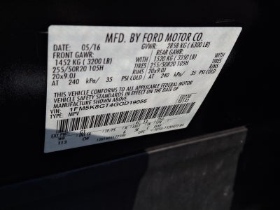 2016 Ford Explorer Sport