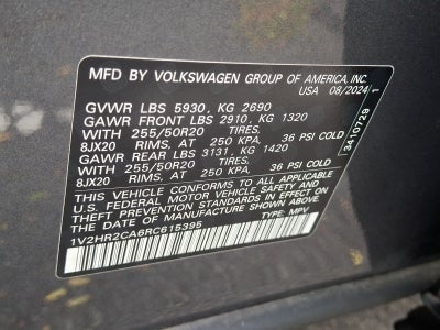 2024 Volkswagen Atlas 2.0T SE w/Technology
