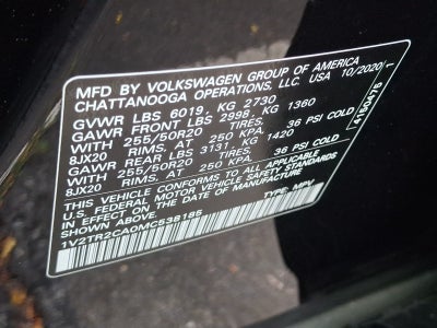 2021 Volkswagen Atlas 3.6L V6 SEL Premium