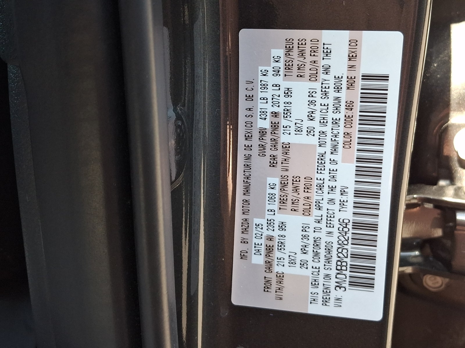 2025 Mazda Mazda CX-30 2.5 S Select Sport