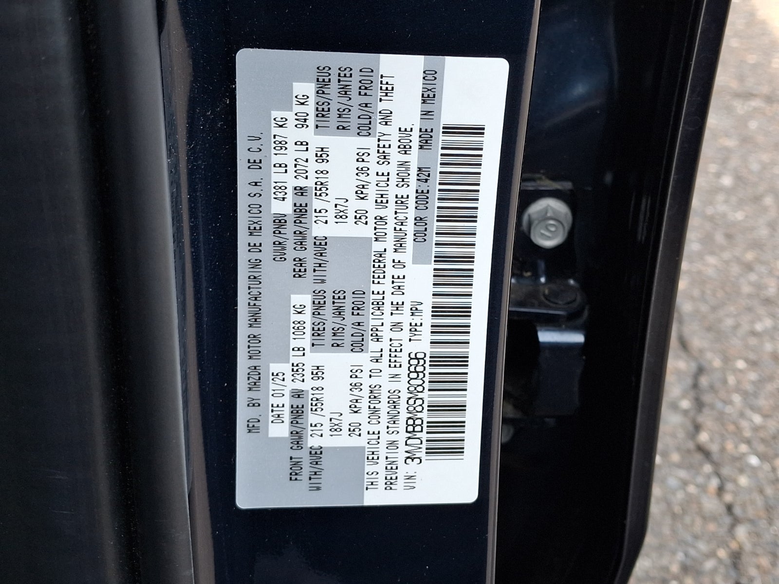 2025 Mazda Mazda CX-30 2.5 S Select Sport