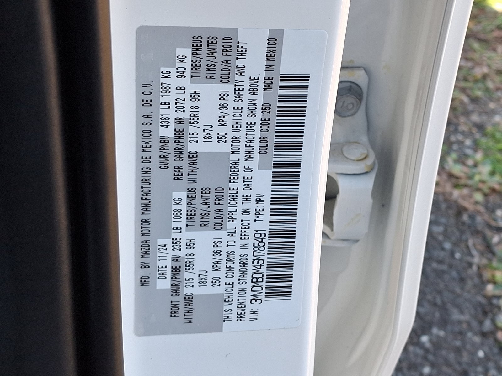 2025 Mazda Mazda CX-30 2.5 S Premium Package