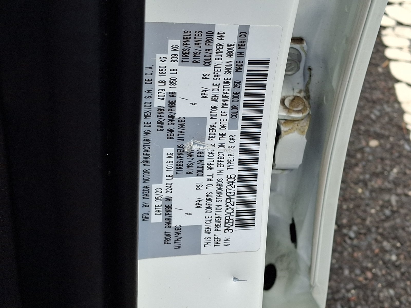 2023 Mazda Mazda3 Sedan 2.5 S Preferred