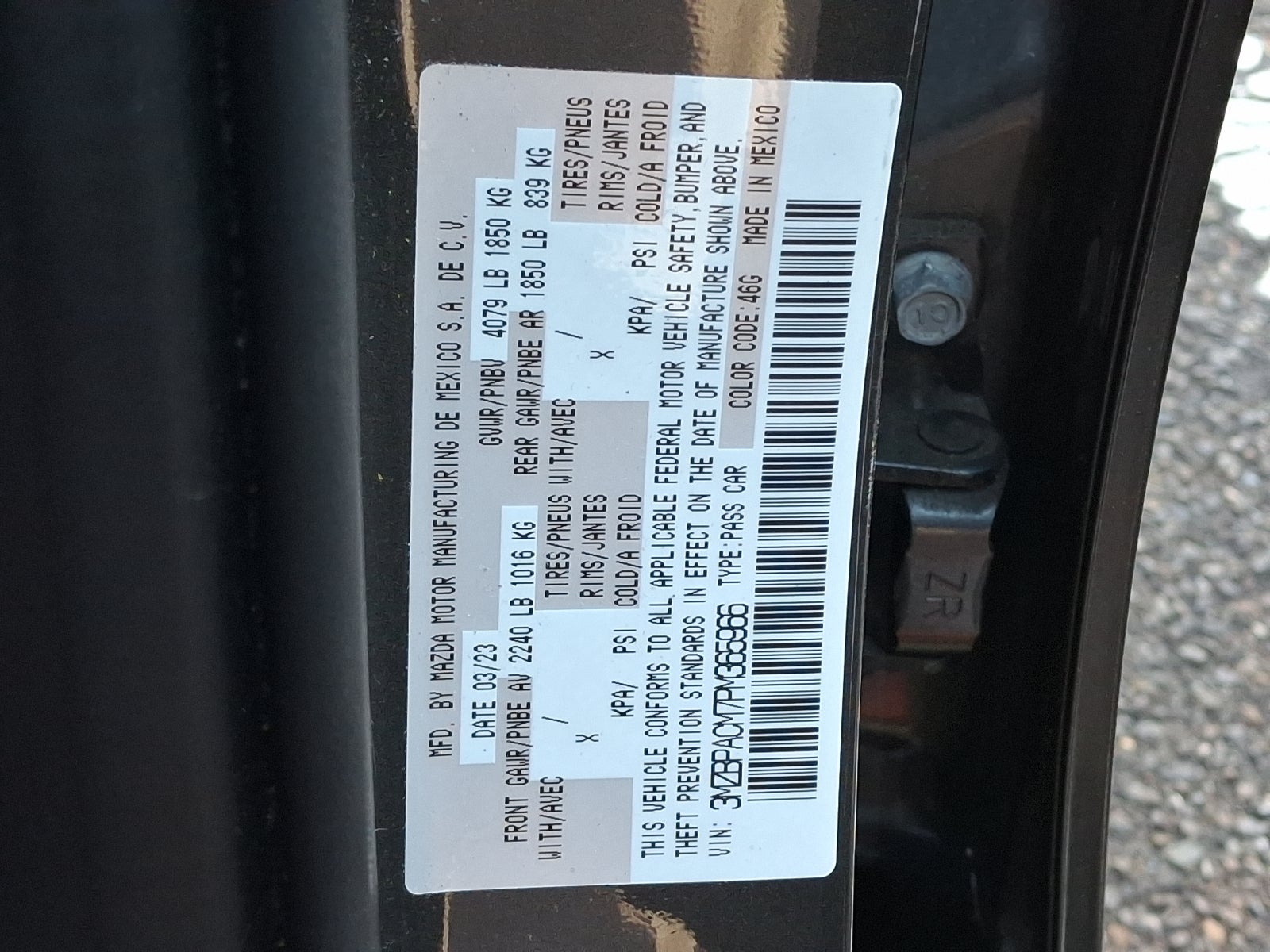 2023 Mazda Mazda3 Sedan 2.5 S Preferred