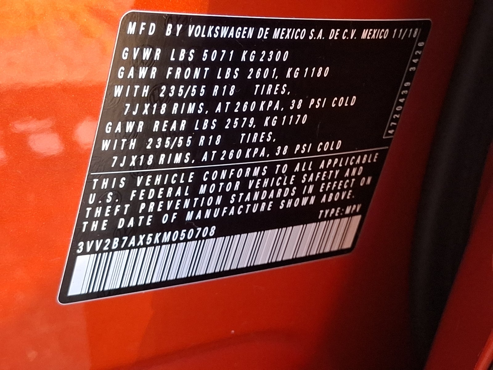 2019 Volkswagen Tiguan 2.0T SEL R-Line
