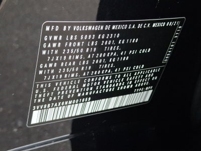 2022 Volkswagen Tiguan 2.0T SE R-Line Black