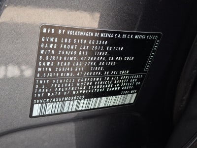 2023 Volkswagen Tiguan 2.0T SE R-Line Black