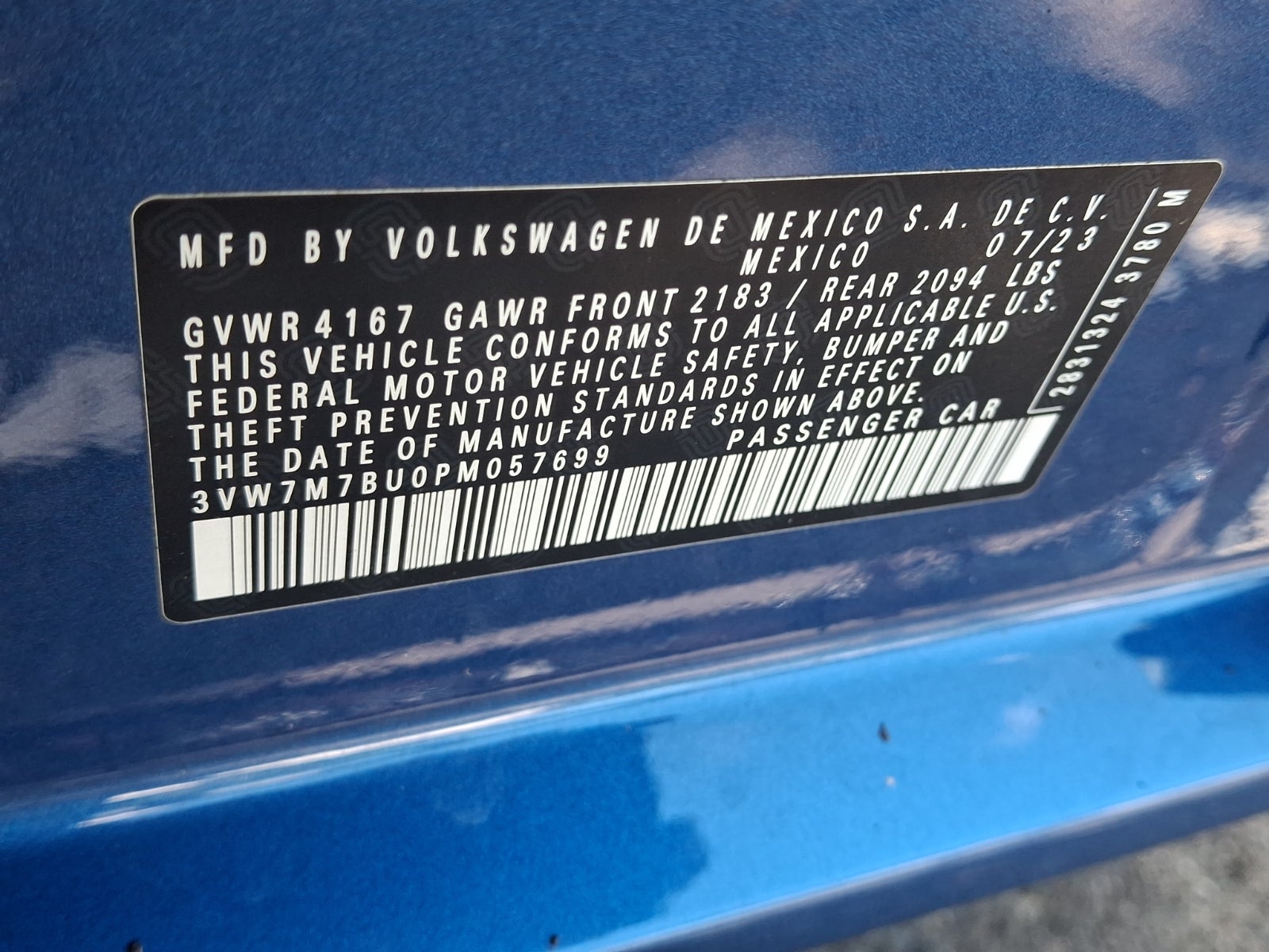 2023 Volkswagen Jetta 1.5T SE