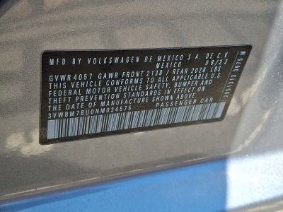 2022 Volkswagen Jetta 1.5T Sport