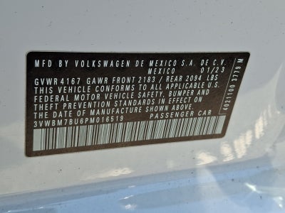2023 Volkswagen Jetta 1.5T Sport