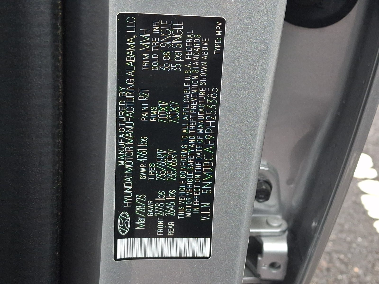 2023 Hyundai Tucson SEL