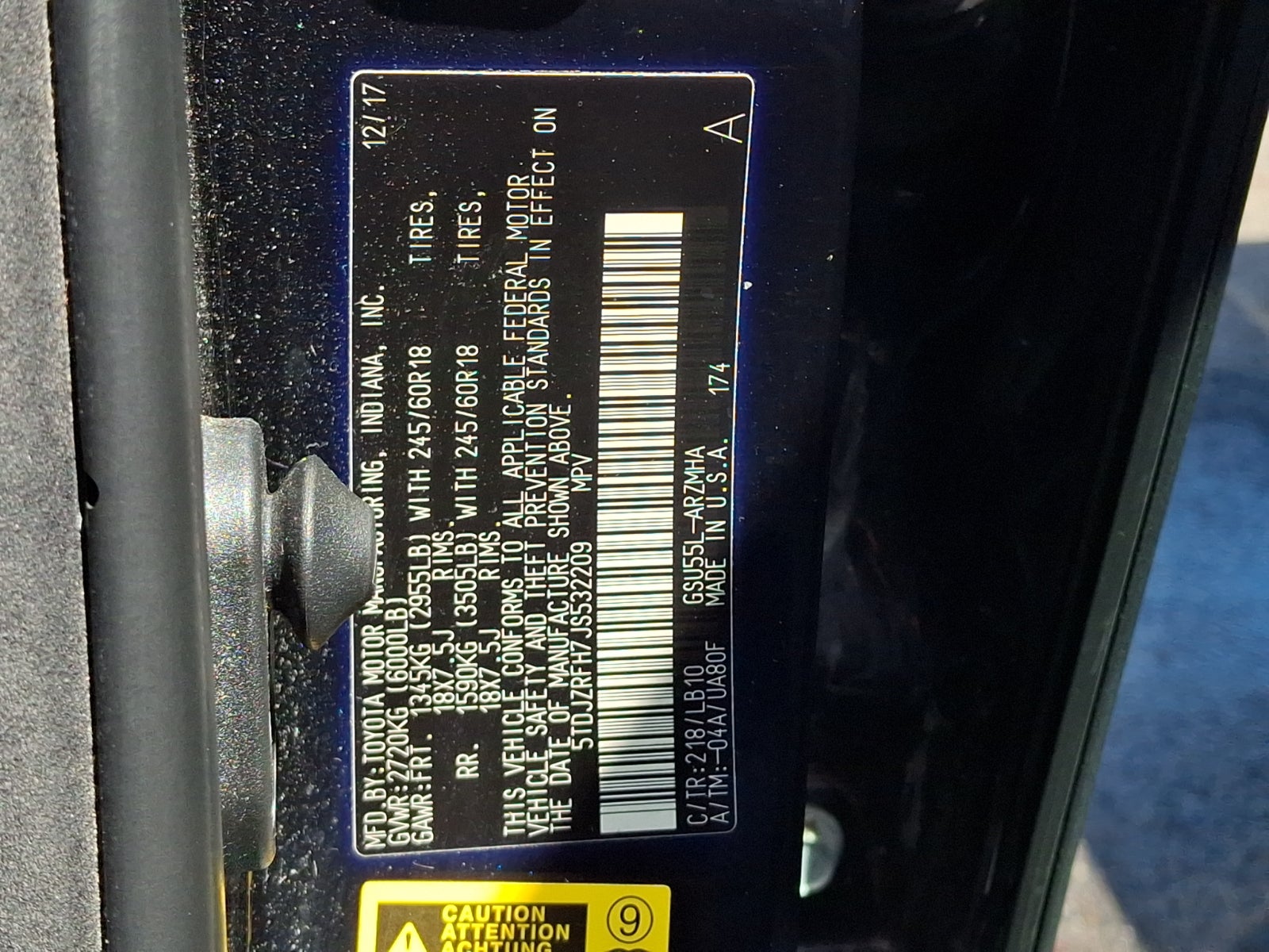 2018 Toyota Highlander XLE