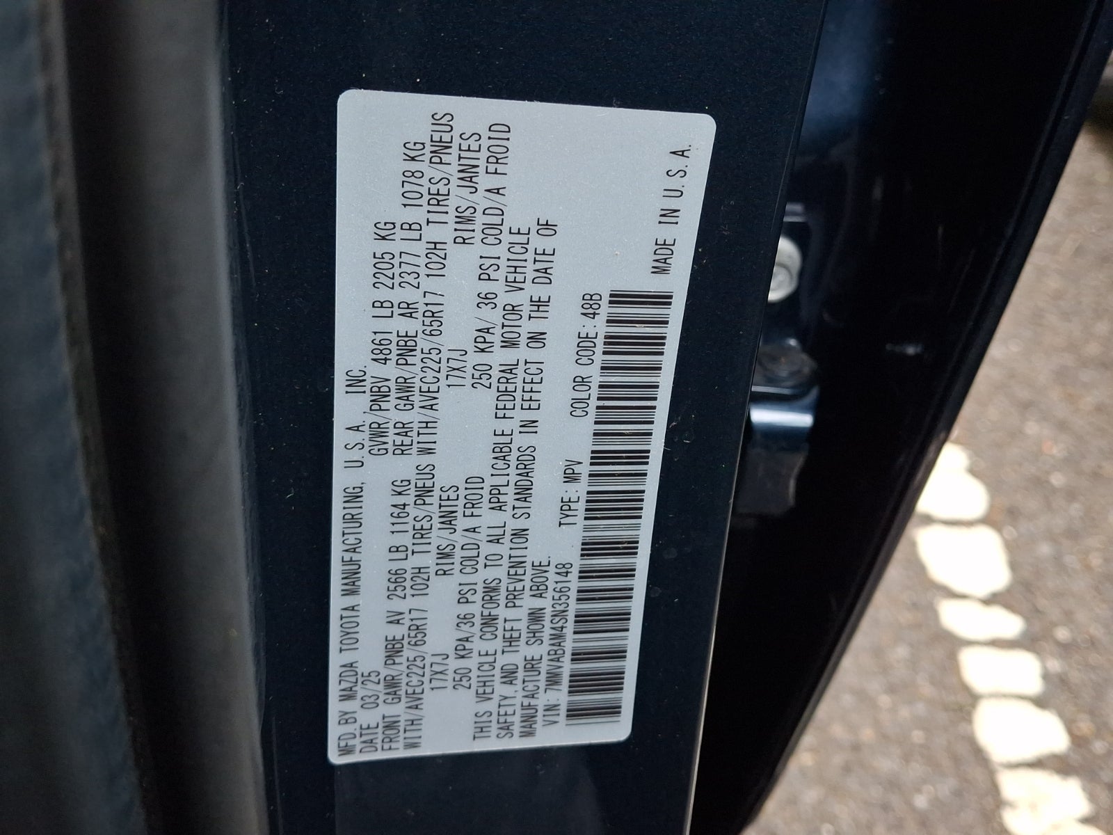 2025 Mazda Mazda CX-50 2.5 S Select Package