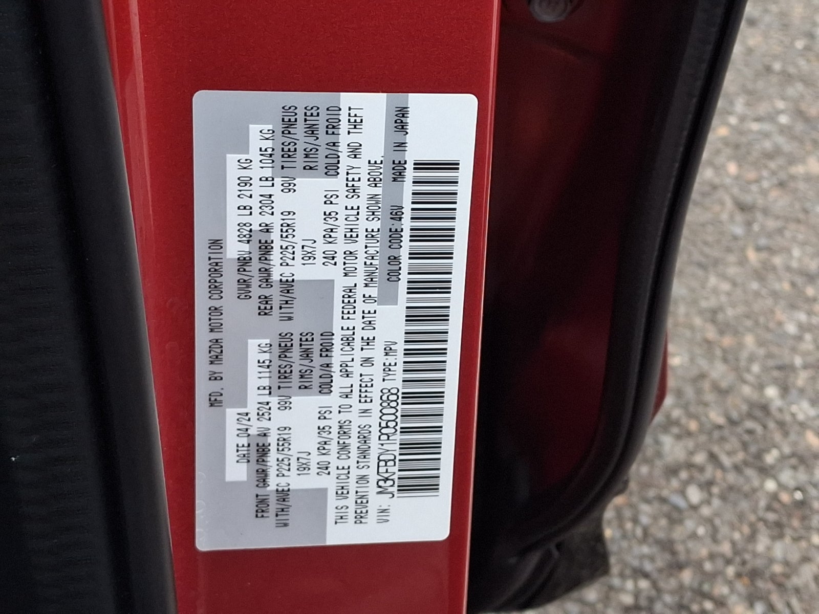 2024 Mazda Mazda CX-5 2.5 Turbo Premium