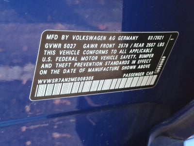 2021 Volkswagen Arteon 2.0T SEL R-Line