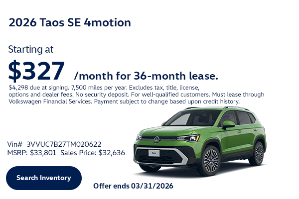 2026 Taos SE