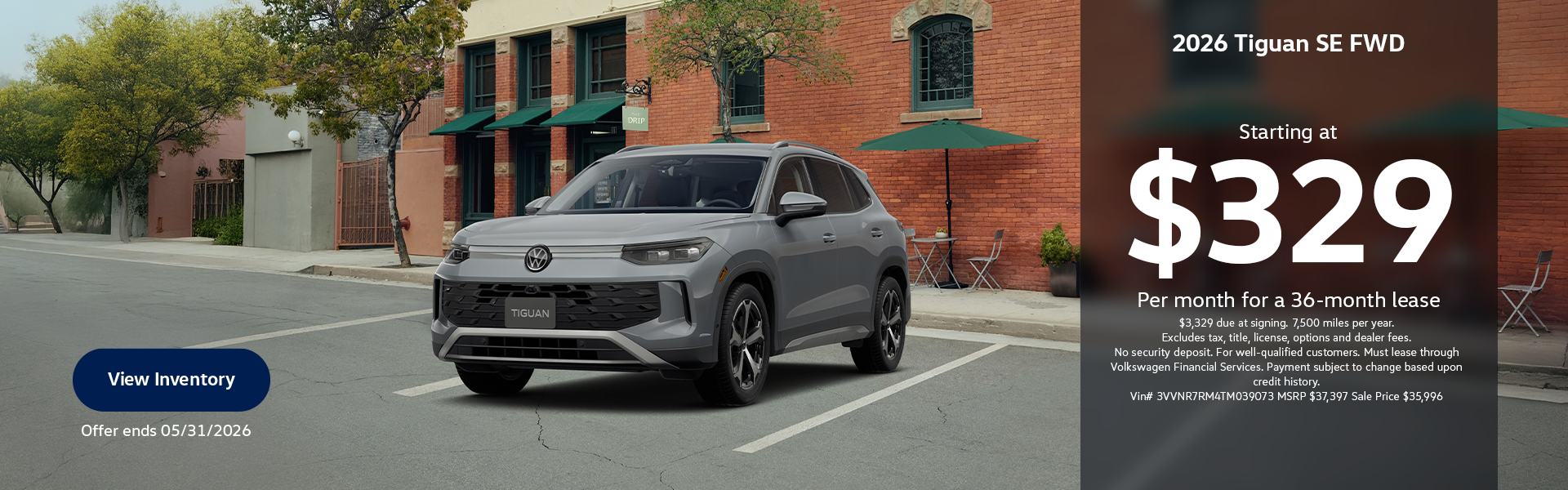 2026 Tiguan S FWD