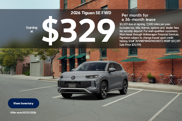 2026 Tiguan SE FWD